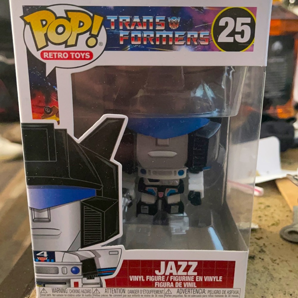 Pop retro toys transformers  #25 Jazz my